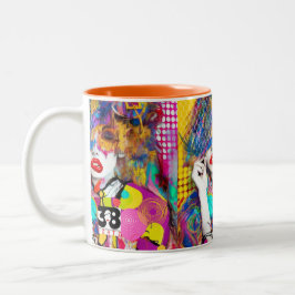 Clashy Lady Zweifarbige Tasse