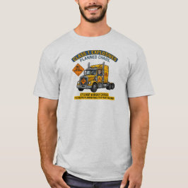 Class 1 Explosives Trucker Gift | Funny ADR Hazard T-Shirt