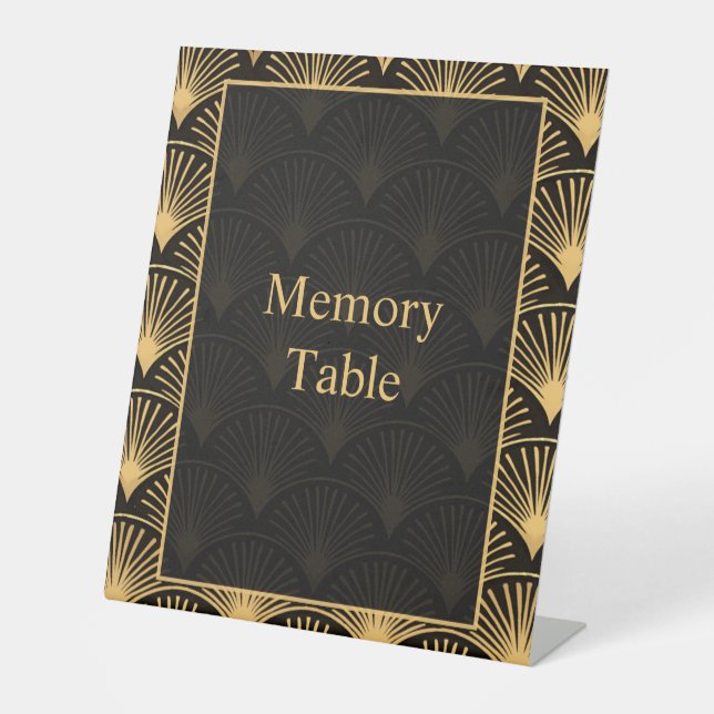 Class of 1976 Reunion Memory Table Sign Sockelschild (Vorderseite)