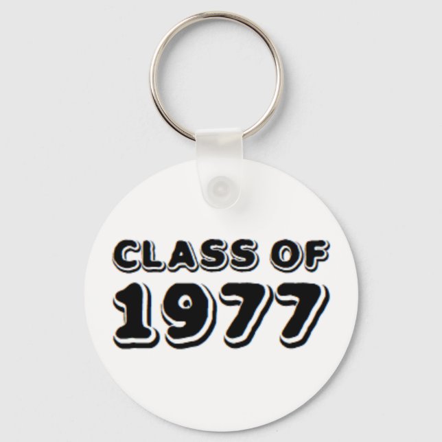 class of 1977 schlüsselanhänger (Vorderseite)