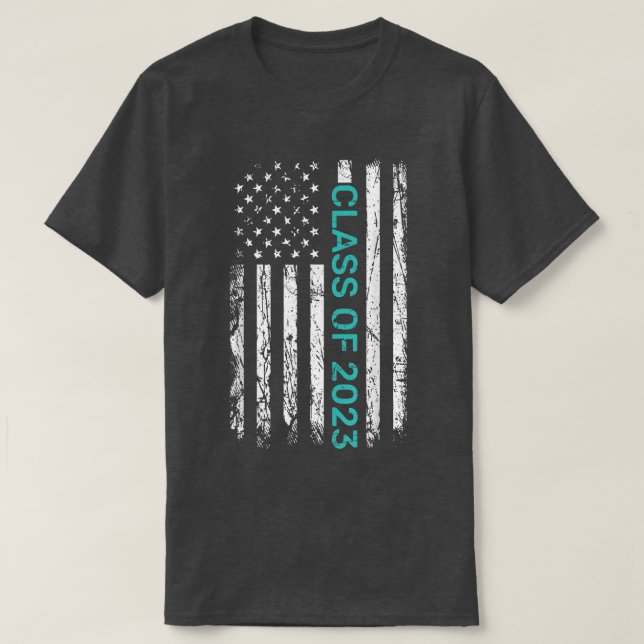 CLASS OF 2023 Senior 2023 Graduation or First Day T-Shirt (Design vorne)