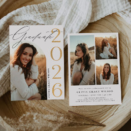 Class of 2026 Arch Photo Graduation Party Einladung