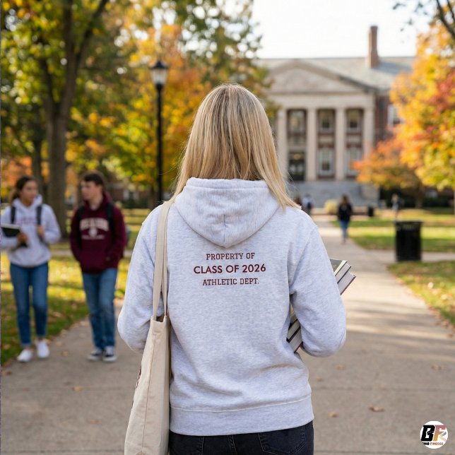 Class of 2026 Athletic Dept Property Of Varsity Ma Hoodie (Von Creator hochgeladen)
