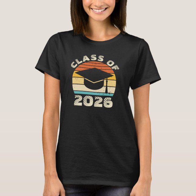 Class of 2026 Custom Graduation T-Shirt (Devant)