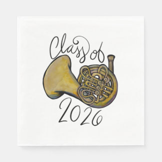 Class of 2026 French Horn Band Class Music         Serviette