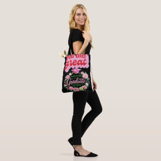 Class of 2026 Graduate She Did It Pink Floral Grad Tasche