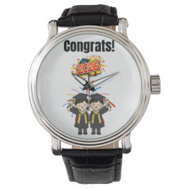 Class of 2026 Graduation Celebration Armbanduhr