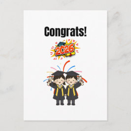 Class of 2026 Graduation Celebration  Postkarte
