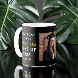 Class of 2026 Graduation Photo Mug - My Grad Era Kaffeetasse