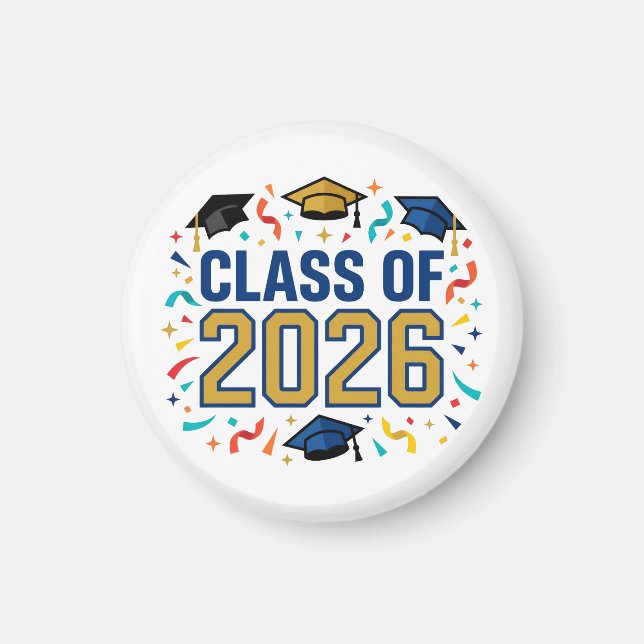 Class of 2026 Party Magnet (Vorne)