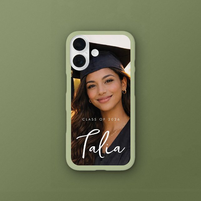 CLASS OF 2026  |  SAGE EDGE phone case with name (Von Creator hochgeladen)