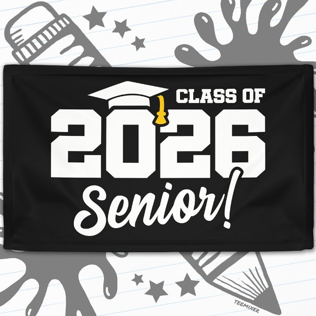 Class of 2026 Senior Varsity Graduation Fun Quote Banner (Von Creator hochgeladen)