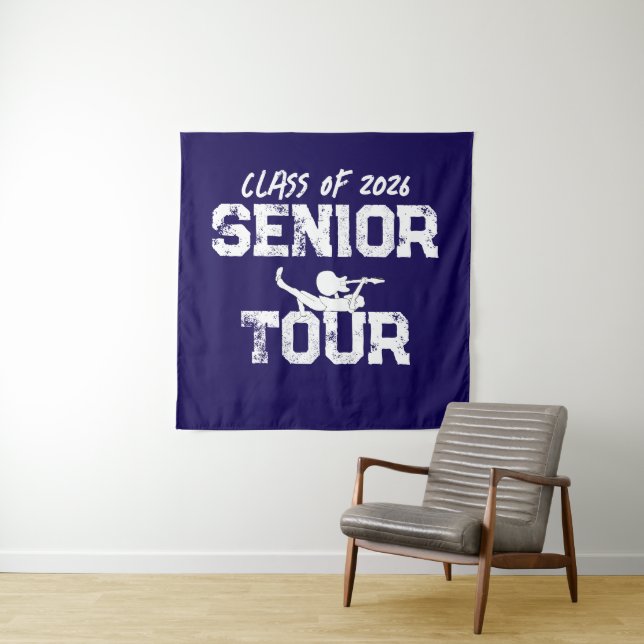 Class of 2026 Senior Year Tour Wandteppich (Beispiel)