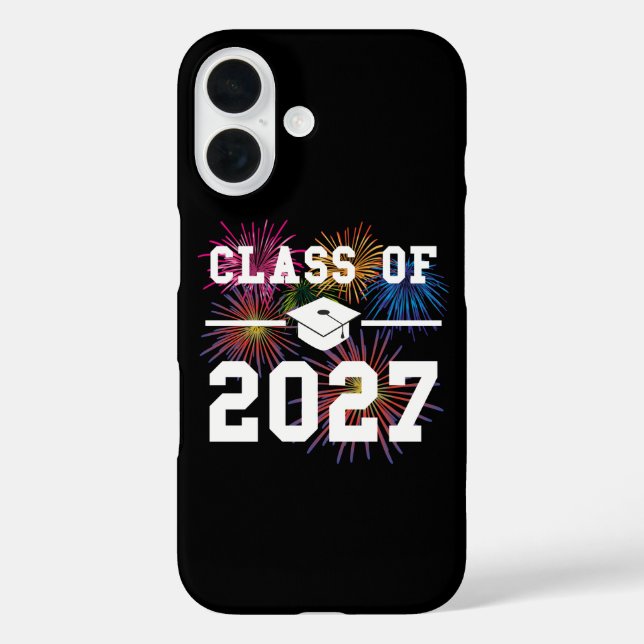Class Of 2027 Senior Year iPhone 16 Hülle (Rückseite)