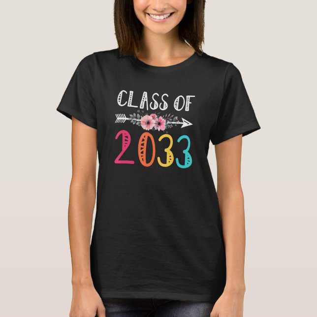 Class Of 2033 Shirt Pre-K Graduate Preschool Gradu (Vorderseite)