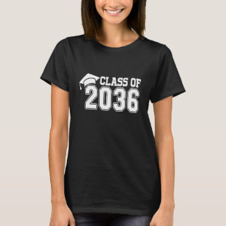Class Of 2036 Last Day Of School Graduation Teache T-Shirt