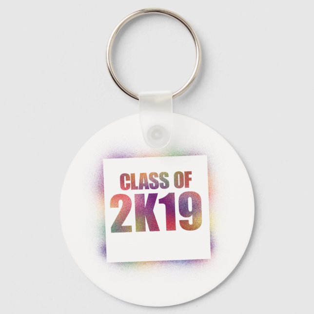 class of 2k19, class of 2019 schlüsselanhänger (Vorderseite)