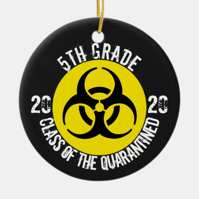 Class of the Quarantined Ornament (Vorne)