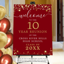 Class Wiedersehen Welcome Red Gold Stars Skript