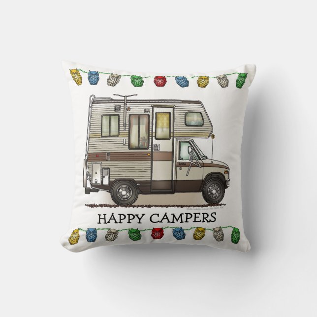 ClassC Camper RV-Magneten Kissen (Vorderseite)