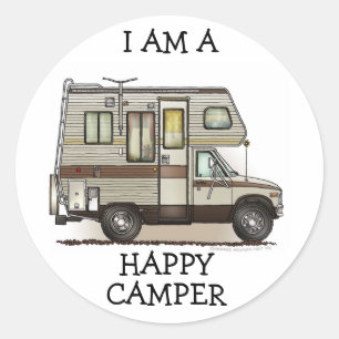 ClassC Camper RV-Magneten Runder Aufkleber