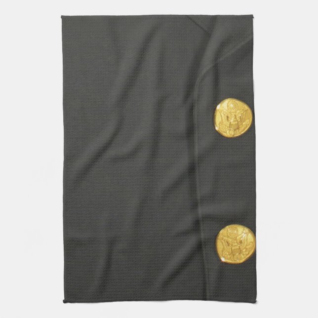 Classe ARMY A Robe Uniforme Gree Cuisine Serviette (Vertical)