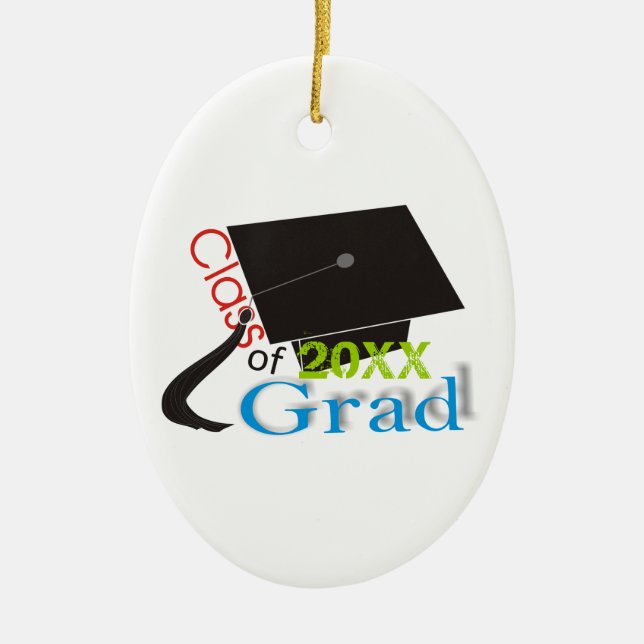 Classe de 2012 Grad Graduation cap ornements perso (Devant)