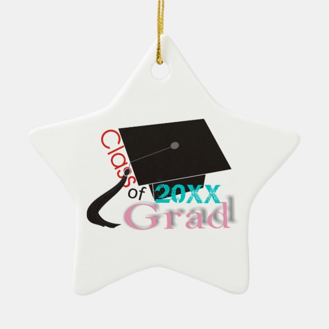 Classe de 2012 Grad Graduation cap ornements perso (Devant)