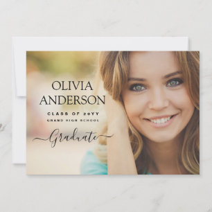 Classe de 2022 Photo Graduation Faire-part