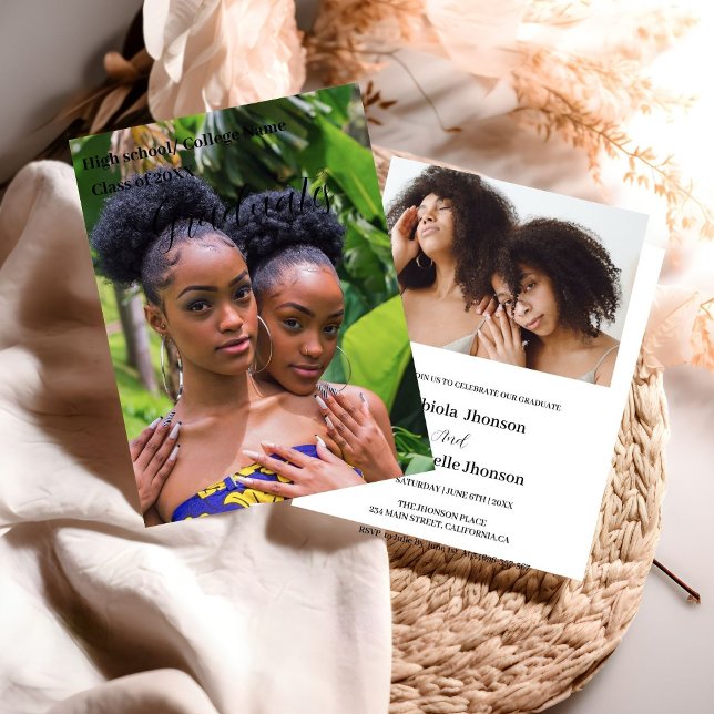 Classe de 2023 Invitation à l'obtention d'un diplô (Créateur téléchargé)