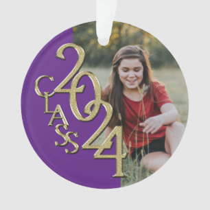 Classe de 2024 Purple and Gold avec photo