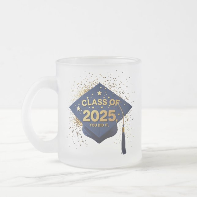 Classe de 2025 Graduation Cap Mug (Gauche)