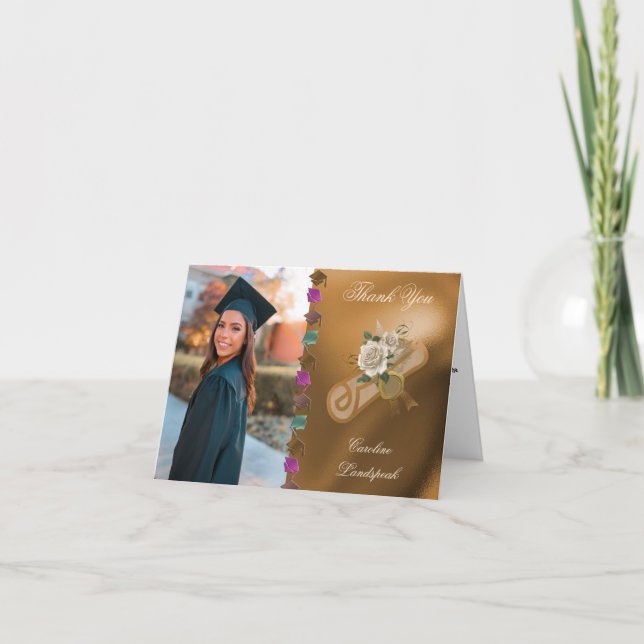 Classe de 2025, Rose anglais, Merci photo (Devant)