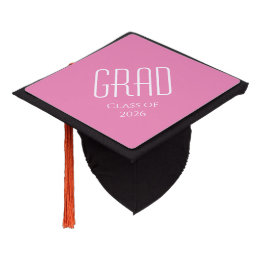 Classe de 2025 Simple Pink Graduation