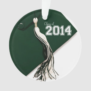 Classe de casquette vert de l'obtention du diplôm