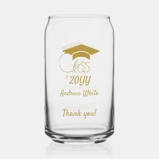 Classe de l'année personnalisée Nom-Phrase-Gold Sc