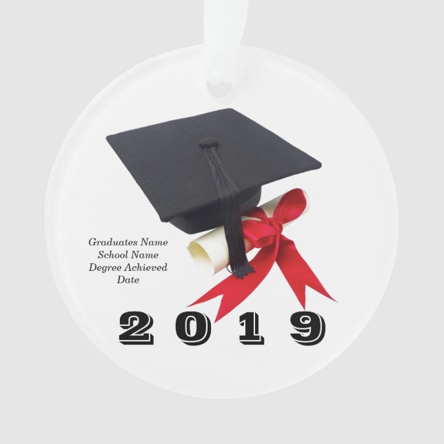 Classe de l'ornement du Jour des diplômes 2019 par (devant)