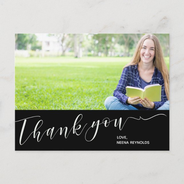 Classe de Merci de graduation photo 2025 Carte pos (Devant)