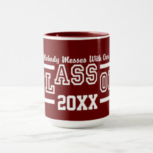 Classe de n'importe quelle année tasse personnalis