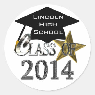 Classe De Sceau De Graduation 2014 / Stickers