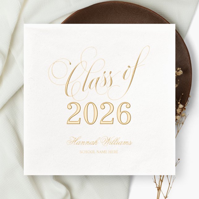Classe de script de 2025 Graduation Gold (Créateur téléchargé)