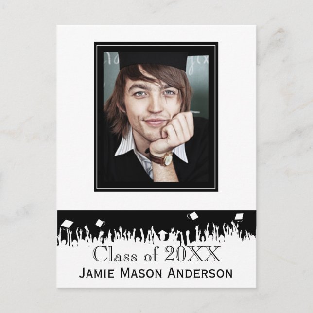 Classe de Silhouette Invitation de troisième cycle (Devant)