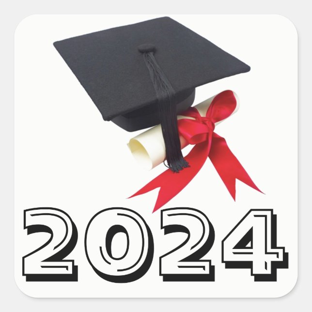 Classe de Sticker Carré Casquette blanc 2024 par J (Devant)