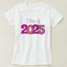 Classe de T-shirt 2025 Graduation