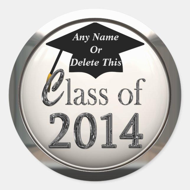 Classe Des Stickers Graduation 2014 (Devant)