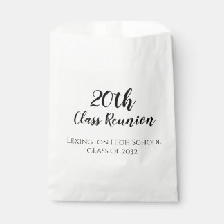 Classe école Réunion personnalisée Faveur Sacs 20e
