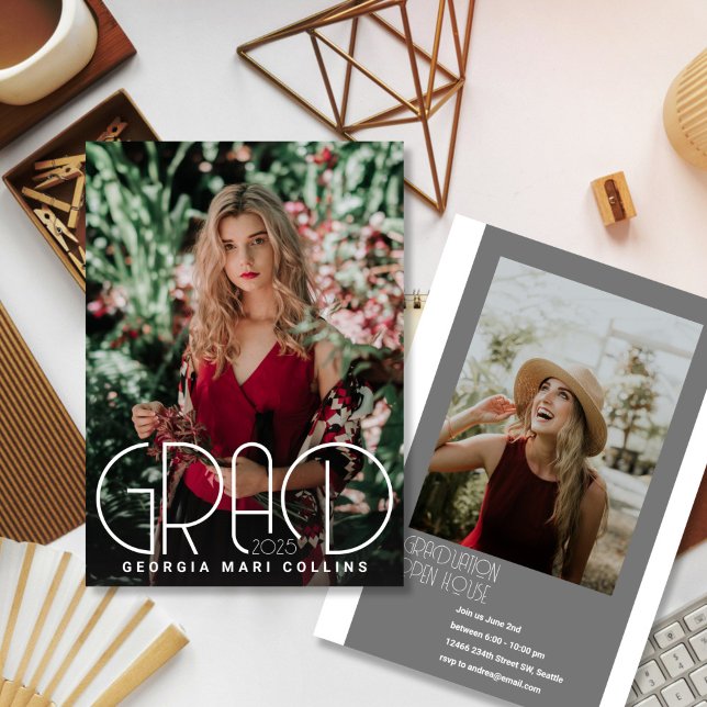 Classé Grad'en-tête Invitation de graduation (Créateur téléchargé)