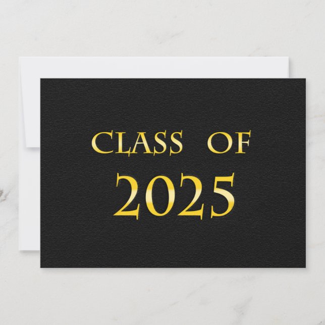 Classe Jaune et Noir de la carte 2025 (Devant)