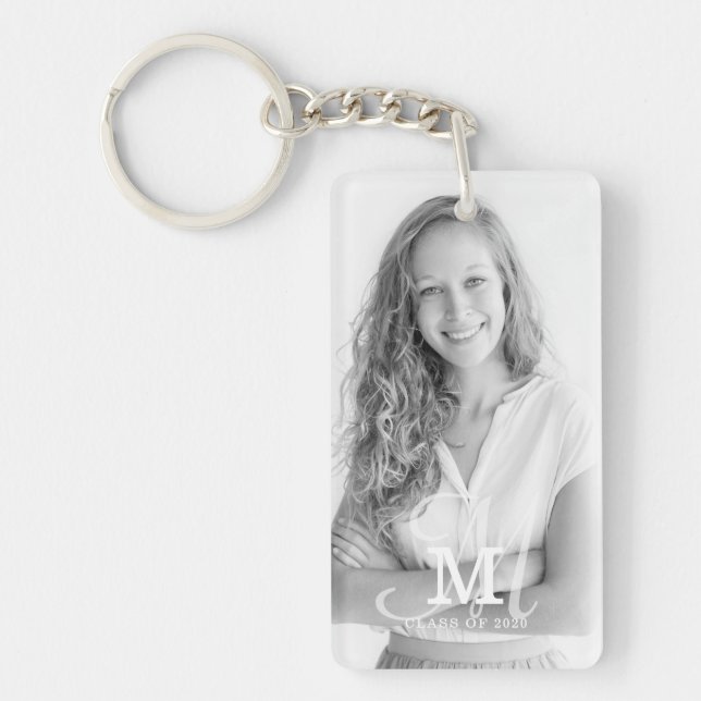 Classe Monogramme Année Diplôme photo personnalisé (Devant)