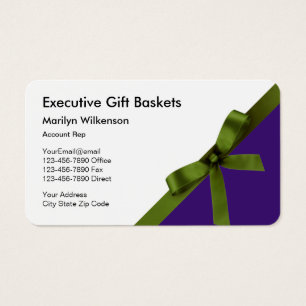 Classé Nouveau Cadeau Exécutif Panier Carte de vis